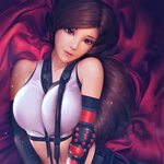 Tifa Lockhart Final Fantasy / 18+ X-ray NSFW - живые обои иг